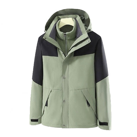 冬用防風ウインドブレーカー(フリースライナー付)-QH23899