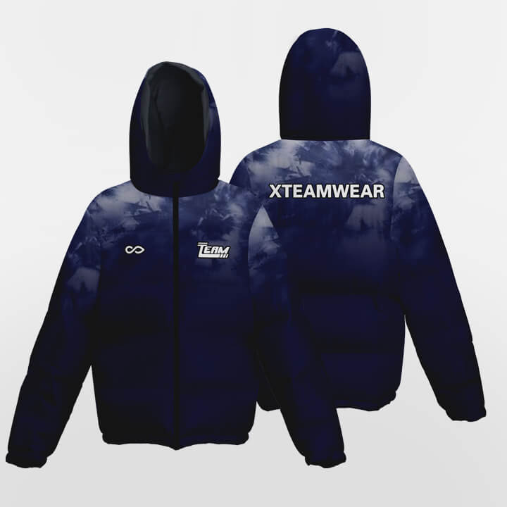 blue Youth Winter Jacket Design