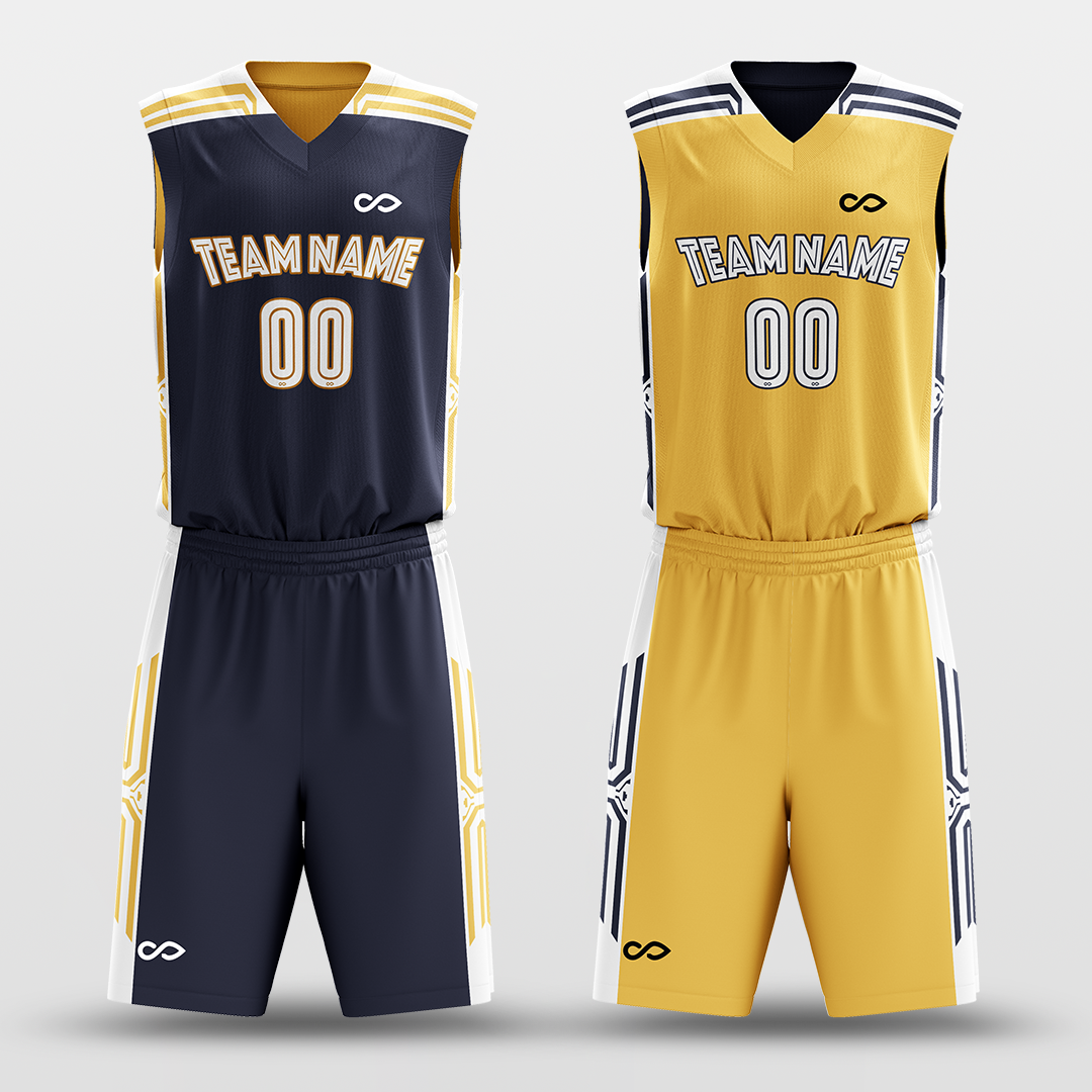 Drive - Customized Reversible Sublimated Basketball Set BK168