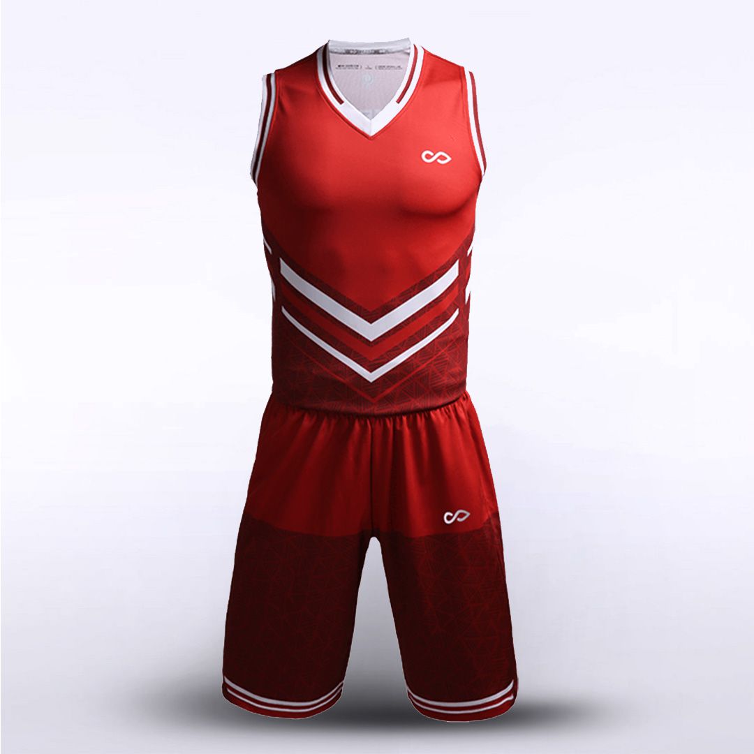 sublimated basketball jersey set 13243
