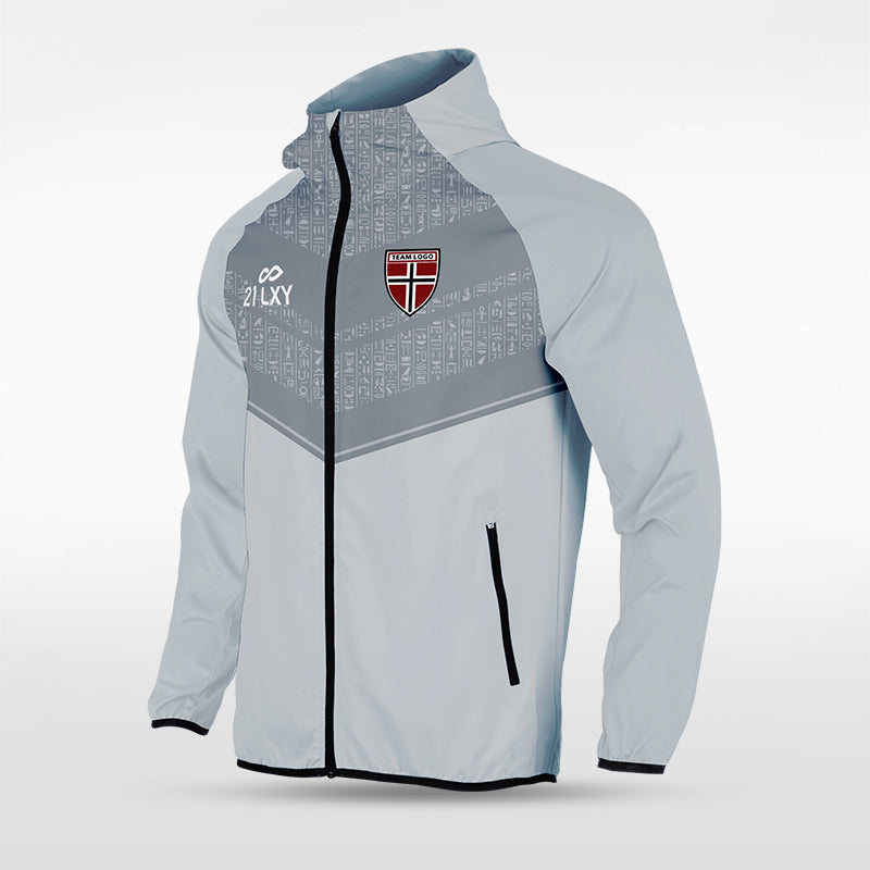 Historic Egypt - Customized Men's Sublimated Full-Zip Waterproof 9686