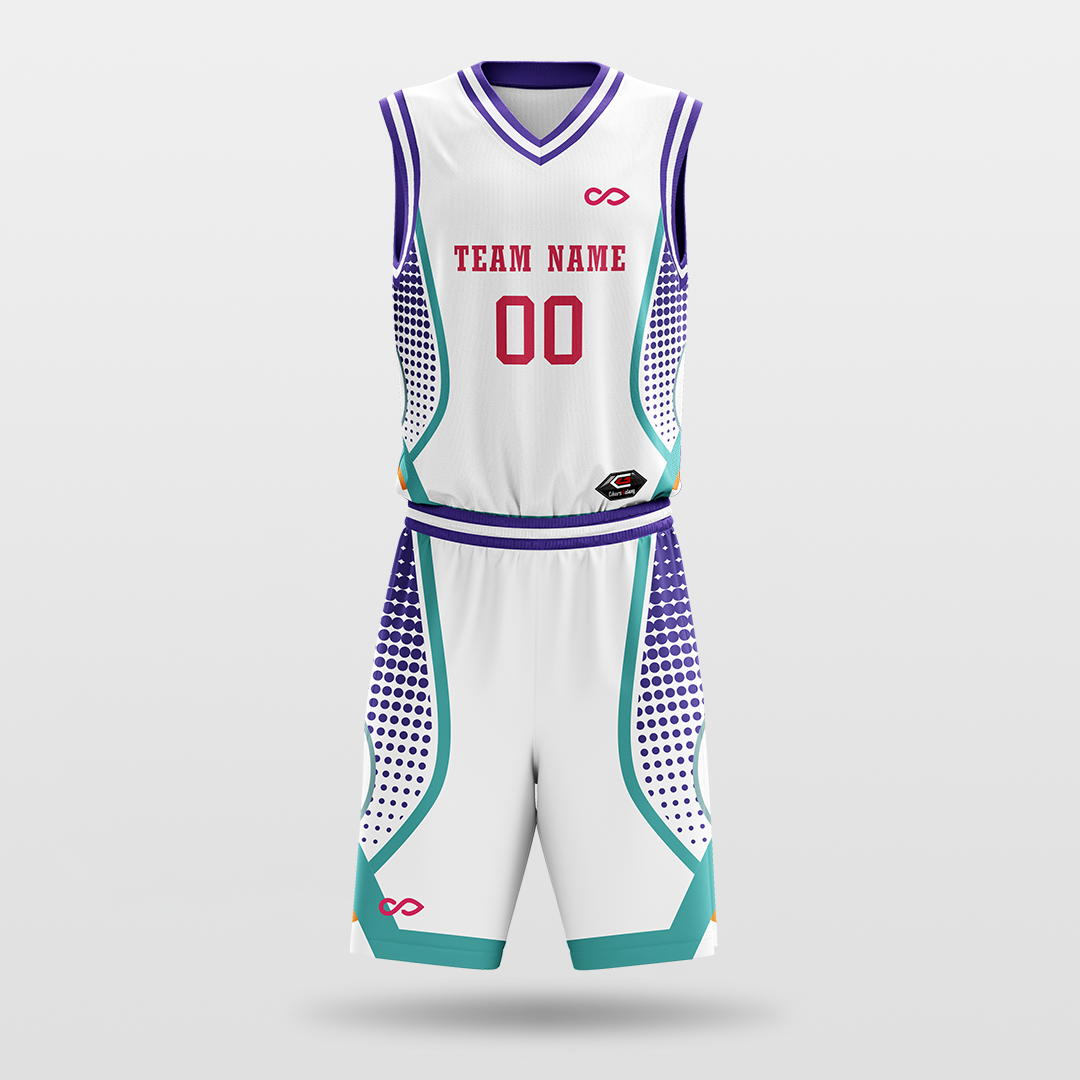 Surprise Attack- sublimated basketball jersey set BK054