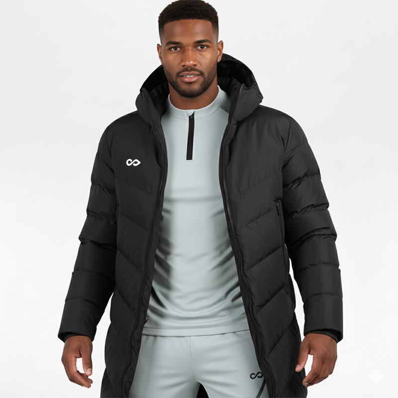 中綿ロングコート16131