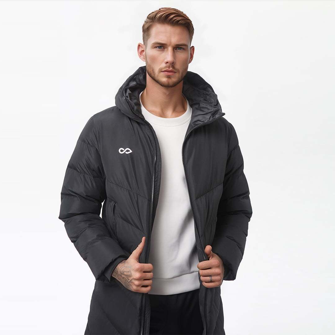 中綿ロングコート16131