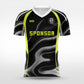 Cikers Sports black / S Colorful Frontline - Custom Soccer Jersey for Men Sublimation - WS201GCHCFX3
