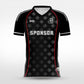 Cikers Sports black / S Diamond Array - Custom Soccer Jersey for Men Sublimation - WS201GCLD3