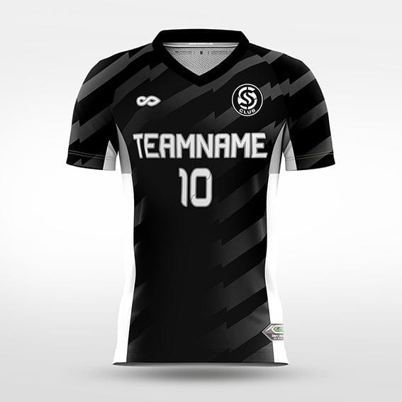 Cikers Sports black / S Esports Edge - Custom Soccer Jersey for Men Sublimation - WS201GCLDJJ3