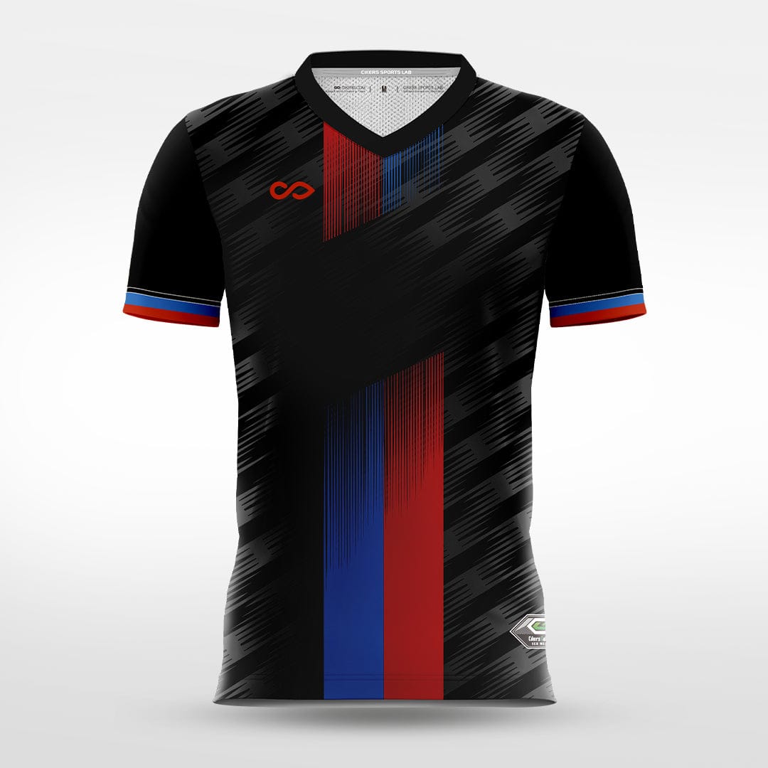 Cikers Sports black / S Rift Surge - Custom Soccer Jersey for Men Sublimation - WS201GCPJJL3