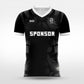 Cikers Sports black / S Scale Pulse - Custom Soccer Jersey for Men Sublimation - WS201GCLCMC3