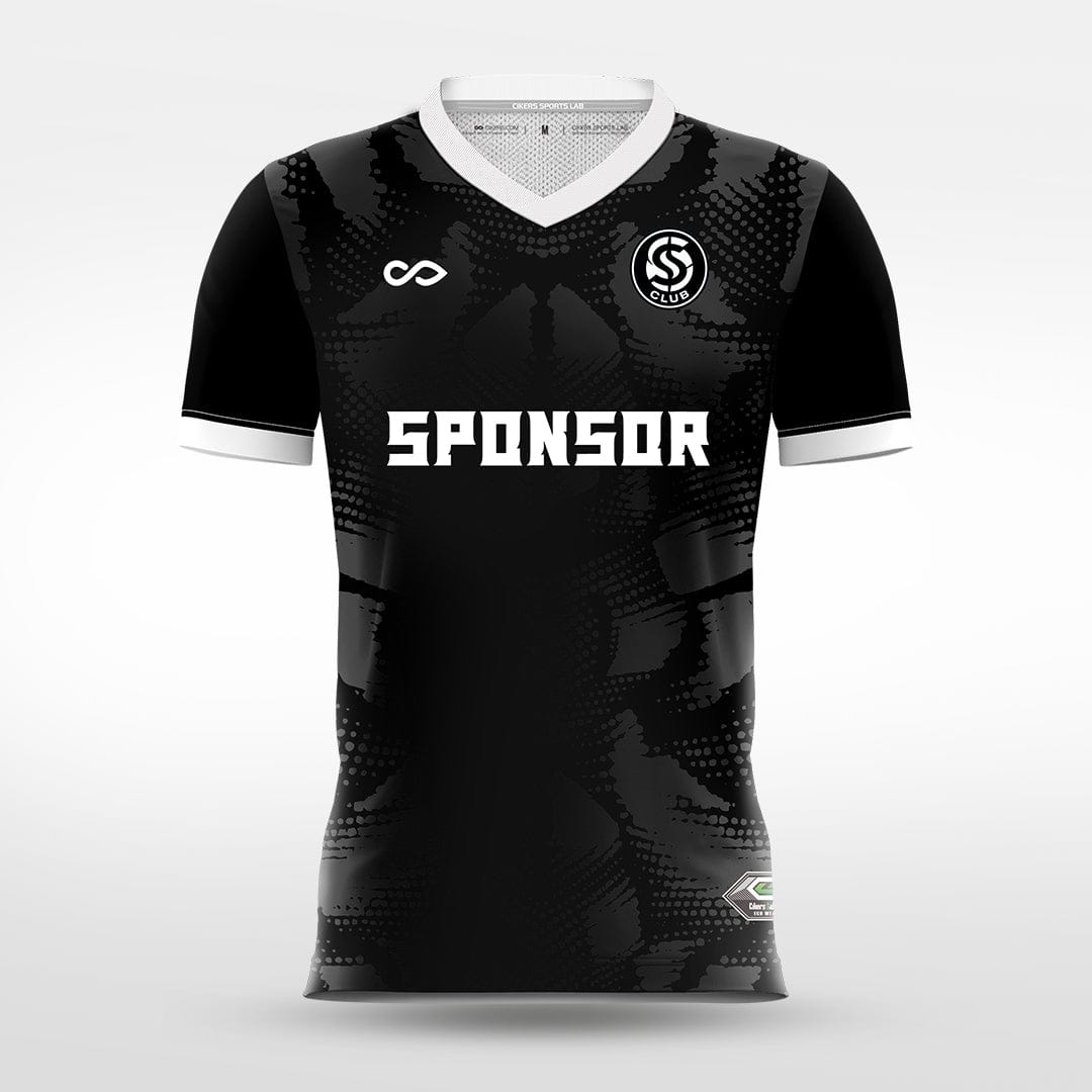 Cikers Sports black / S Scale Pulse - Custom Soccer Jersey for Men Sublimation - WS201GCLCMC3