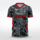 Cikers Sports black / S Sharp Shard - Custom Soccer Jersey for Men Sublimation - WS201GCFL3