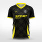 Cikers Sports black yellow / S Realm Racers - Custom Soccer Jersey for Men Sublimation - WS201GCFYJC3