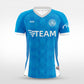Cikers Sports blue / S Layered Peaks - Custom Soccer Jersey for Men Sublimation - WS201GYUQ3