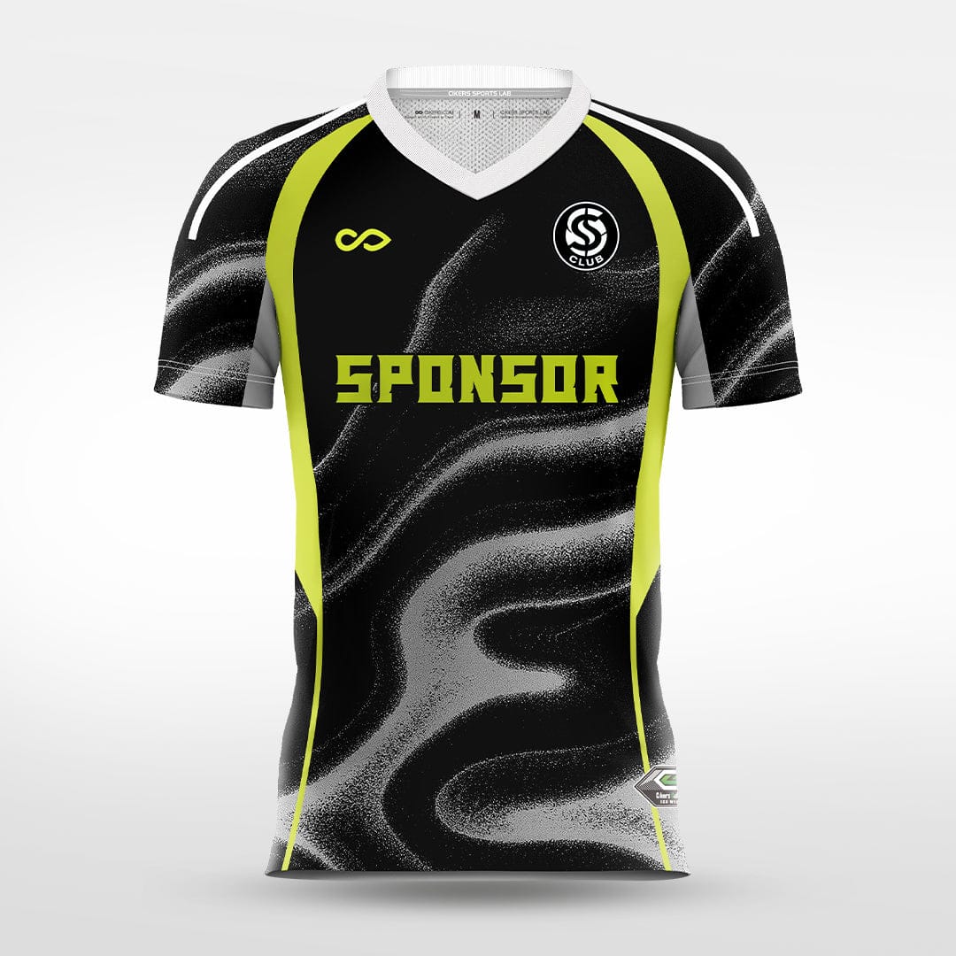 Cikers Sports Colorful Frontline - Custom Soccer Jersey for Men Sublimation - WS201GCHCFX3