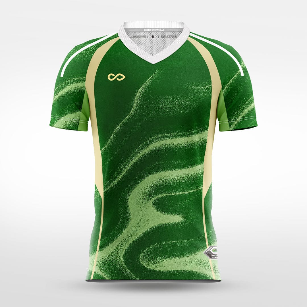 Cikers Sports Colorful Frontline - Custom Soccer Jersey for Men Sublimation - WS201GCHCFX3