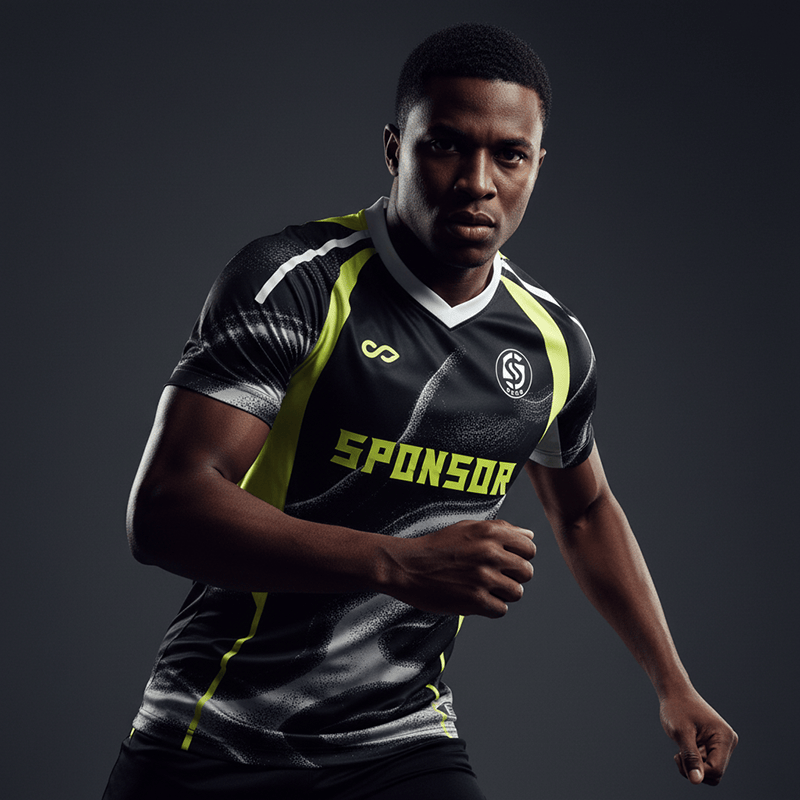 Cikers Sports Colorful Frontline - Custom Soccer Jersey for Men Sublimation - WS201GCHCFX3