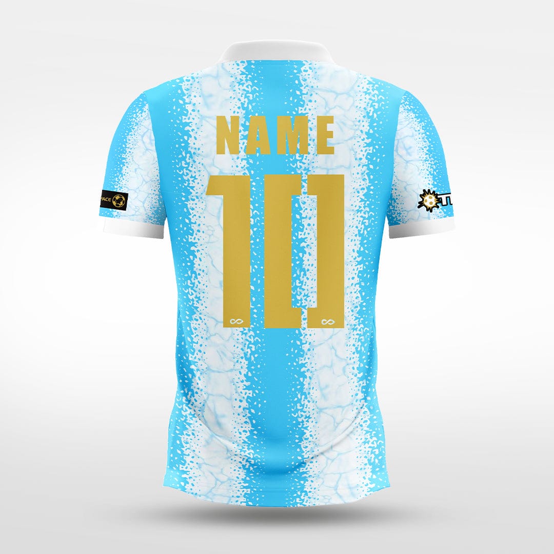 Cikers Sports Glory Emblem - Custom Soccer Jersey for Men Sublimation - WS201GYVJ3