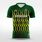 Cikers Sports green / S Rhythmic Tide - Custom Soccer Jersey for Men Sublimation -  WS201GCLDZC3