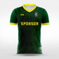 Cikers Sports green / S Scale Pulse - Custom Soccer Jersey for Men Sublimation - WS201GCLCMC3