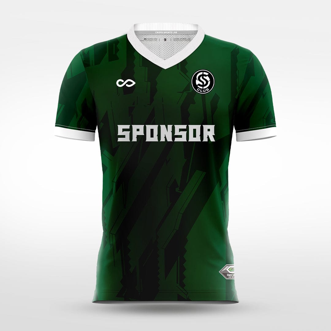 Cikers Sports green / S Shatter Armor - Custom Soccer Jersey for Men Sublimation - WS201GCSJ3