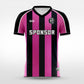 Cikers Sports pink black / S Blade Speed - Custom Soccer Jersey for Men Sublimation - WS201GCFS3