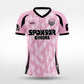 Cikers Sports pink / S Phantom Feather - Custom Soccer Jersey for Men Sublimation - WS201GYVX3