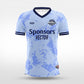 Cikers Sports purple / S The Rhythm of the Sea - Custom Soccer Jersey for Men Sublimation - WS201GYWA3