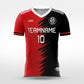 Cikers Sports red black / S Rift Order - Custom Soccer Jersey for Men Sublimation - WS201GCLX3