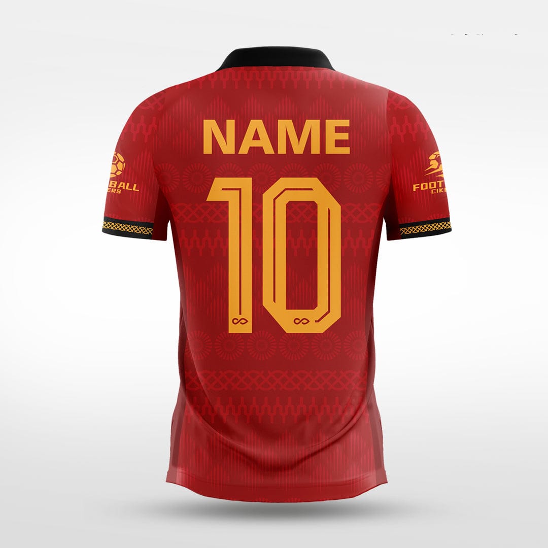 Cikers Sports Red Halberd- Custom Soccer Jersey for Men Sublimation - WS201GYVS3