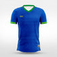 Cikers Sports Red Halberd- Custom Soccer Jersey for Men Sublimation - WS201GYVS3