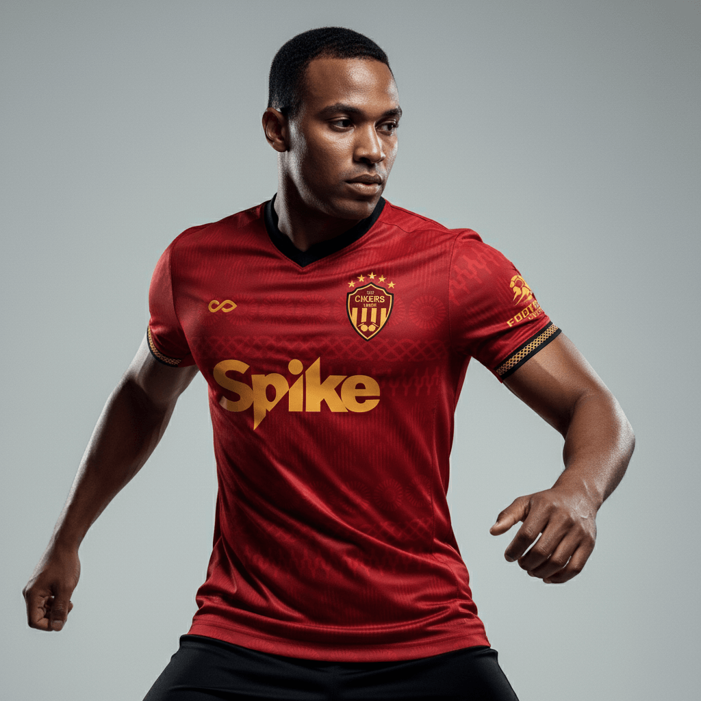 Cikers Sports Red Halberd- Custom Soccer Jersey for Men Sublimation - WS201GYVS3