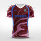 Cikers Sports red / S Colorful Frontline - Custom Soccer Jersey for Men Sublimation - WS201GCHCFX3
