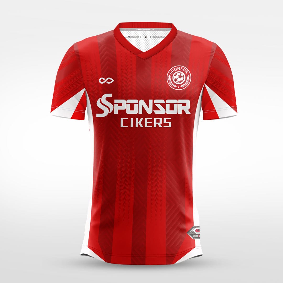 Cikers Sports red / S Forest Breath - Custom Soccer Jersey for Men Sublimation - WS201GYVE3