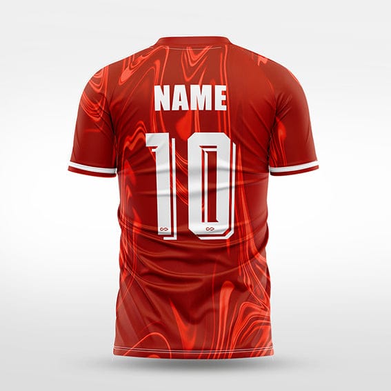 Cikers Sports Ripple Vein - Custom Soccer Jersey for Men Sublimation - WS201GCLW3