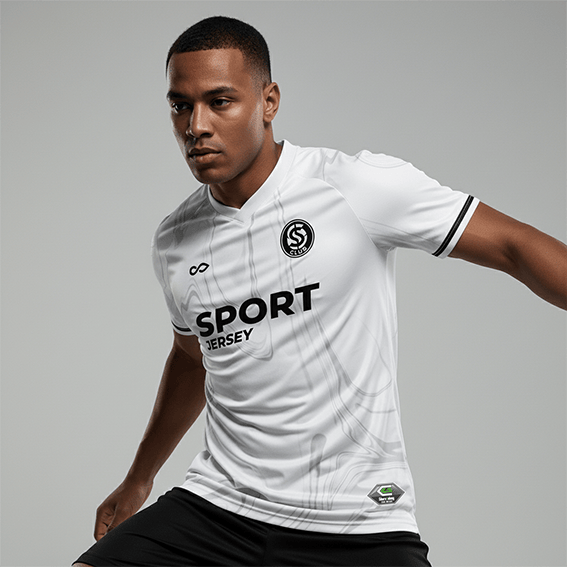 Cikers Sports Ripple Vein - Custom Soccer Jersey for Men Sublimation - WS201GCLW3