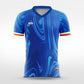Cikers Sports Ripple Vein - Custom Soccer Jersey for Men Sublimation - WS201GCLW3