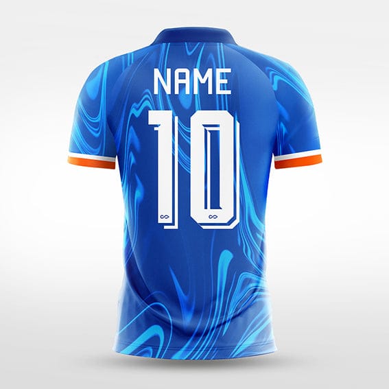 Cikers Sports Ripple Vein - Custom Soccer Jersey for Men Sublimation - WS201GCLW3