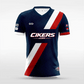 昇華カスタムサッカーシャツ - Sample Soccer Jersey - Non-customized Football Jersey (Dye Print)-Limited to 10 items
