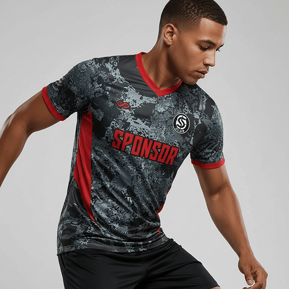 Cikers Sports Sharp Shard - Custom Soccer Jersey for Men Sublimation - WS201GCFL3