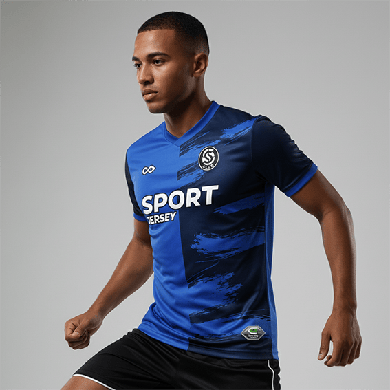 Cikers Sports Wave Cutter - Custom Soccer Jersey for Men Sublimation - WS201GCZL3