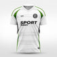 Cikers Sports white green / S Wingback - Custom Soccer Jersey for Men Sublimation - WS201GCHY3