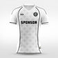 Cikers Sports white / S Diamond Array - Custom Soccer Jersey for Men Sublimation - WS201GCLD3