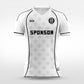 Cikers Sports white / S Diamond array - Custom Soccer Jersey for Men Sublimation - WS201GCLZ3