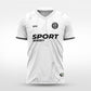 Cikers Sports white / S Ripple Vein - Custom Soccer Jersey for Men Sublimation - WS201GCLW3