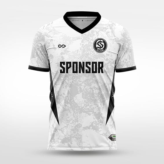 Cikers Sports white / S Sharp Shard - Custom Soccer Jersey for Men Sublimation - WS201GCFL3