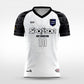 Cikers Sports White War God - Custom Soccer Jersey for Men Sublimation - W18S201AHA1