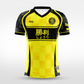 Cikers Sports yellow / S Light Leap - Custom Soccer Jersey for Men Sublimation - WS201GYVI3