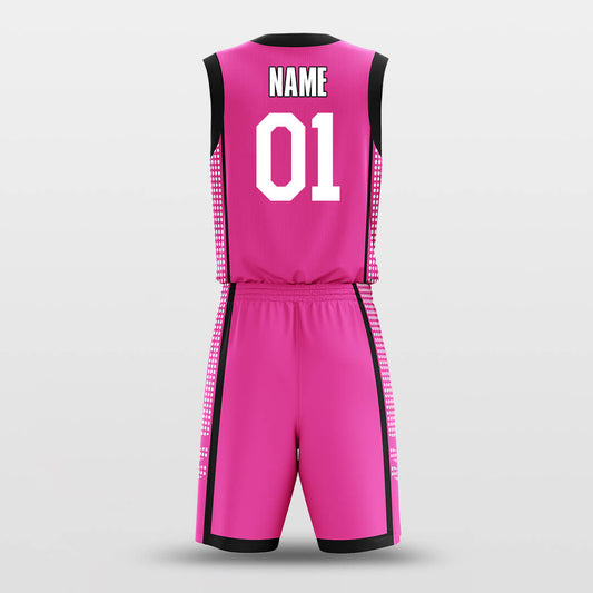 Cool Gradient Plaid - Custom Soccer Jerseys Kit Pink Design-XTeamwear