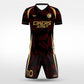 XTeamwear Soccer Uniforms black / S shadow - Custom Soccer Jerseys Kit Sublimated for Team - WS204GCAY3