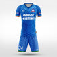 XTeamwear Soccer Uniforms blue / S Cloud Wolf Shadowplay - Custom Soccer Jerseys Kit Sublimated for Team - WS204GCYLLY3